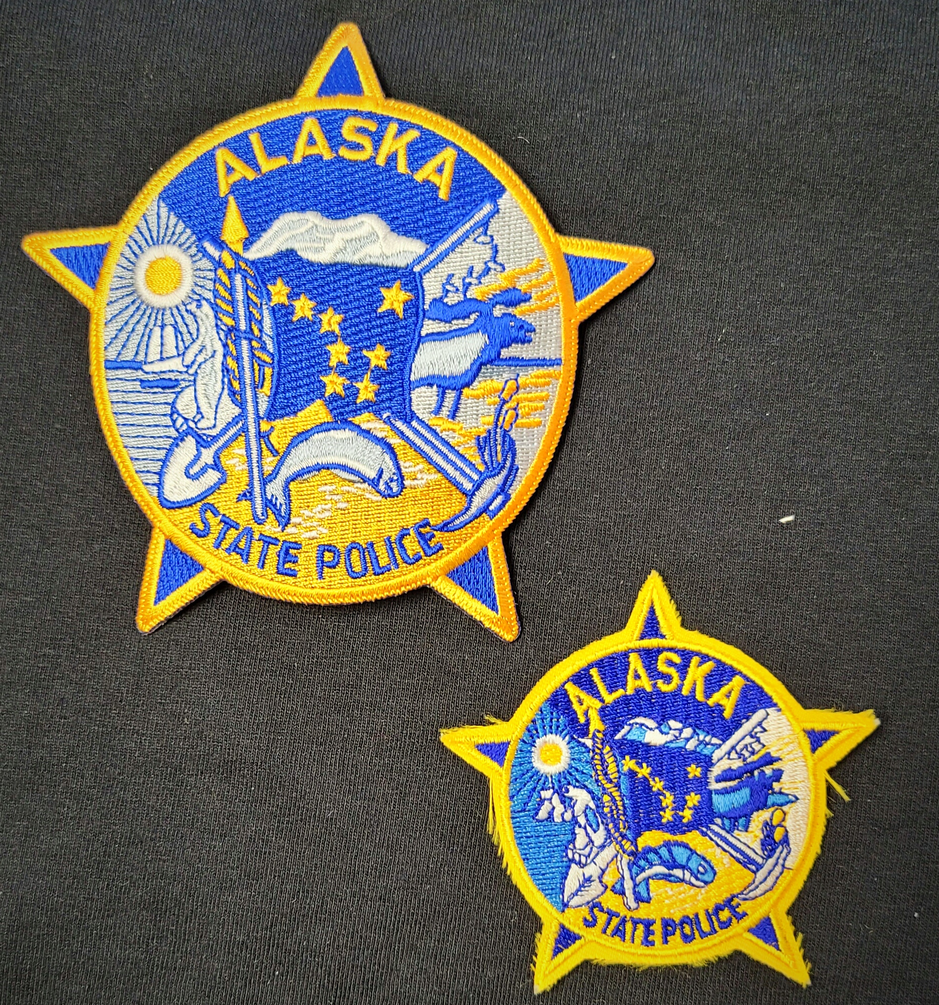 PAUL ALASKA PUBLIC SAFETY POLICE PATCH COLORFUL! ST 